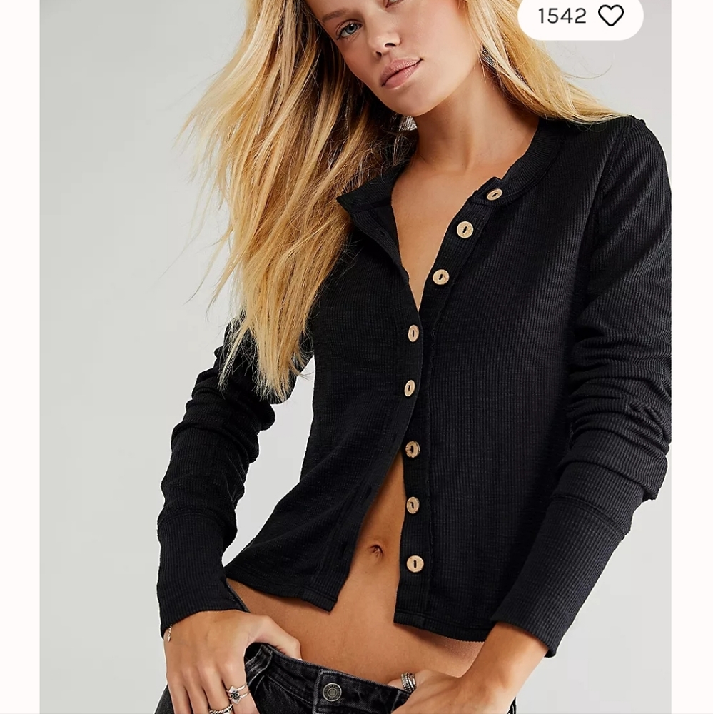 Free People Loose Lips Cardi XL